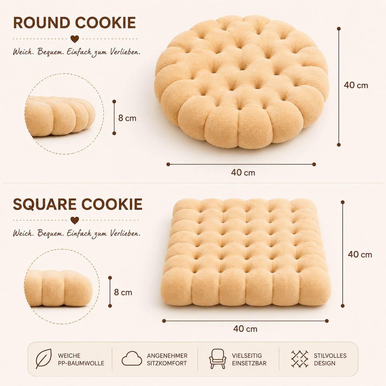 COOKY – das Cozy-Kissen