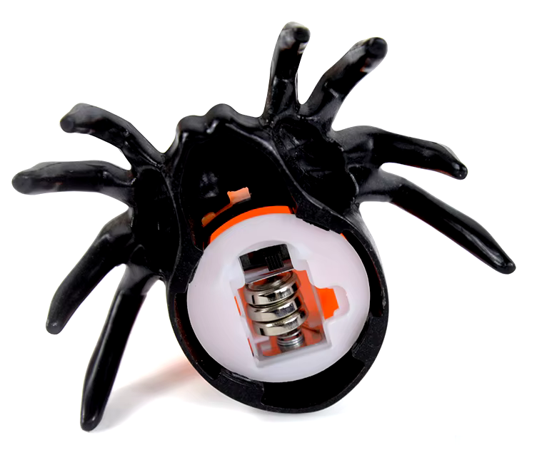 Schauriges LED-Spinnen-Set (5 Stück): Gruselige Beleuchtung für größten Halloween-Spaß!