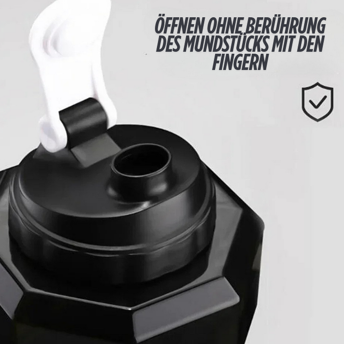 Trinken mit Power – die Hantelflasche, die mehr kann