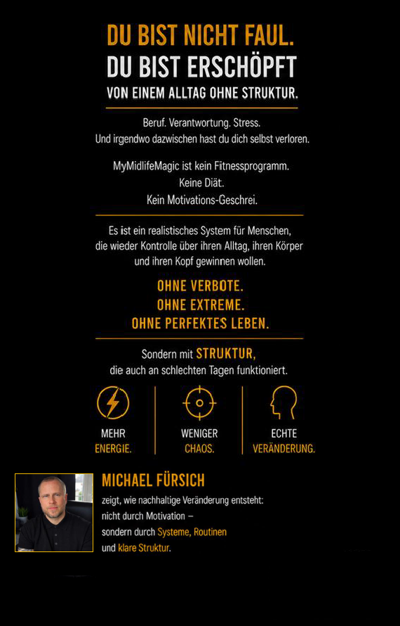 My Midlife Magic – Struktur statt Motivation