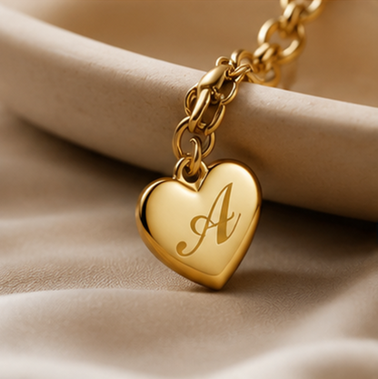 AMORE Charm - Dein Buchstabe. Dein Herzstück.