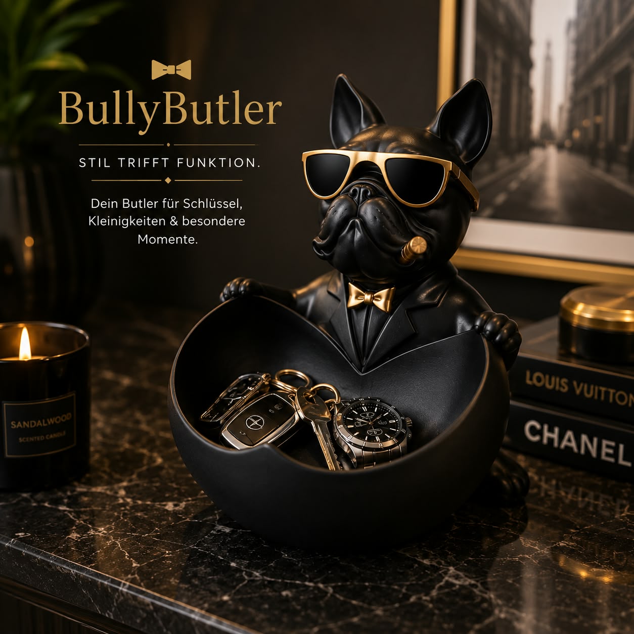 BullyButler – Dein treuer Butler für Schlüssel & Co.