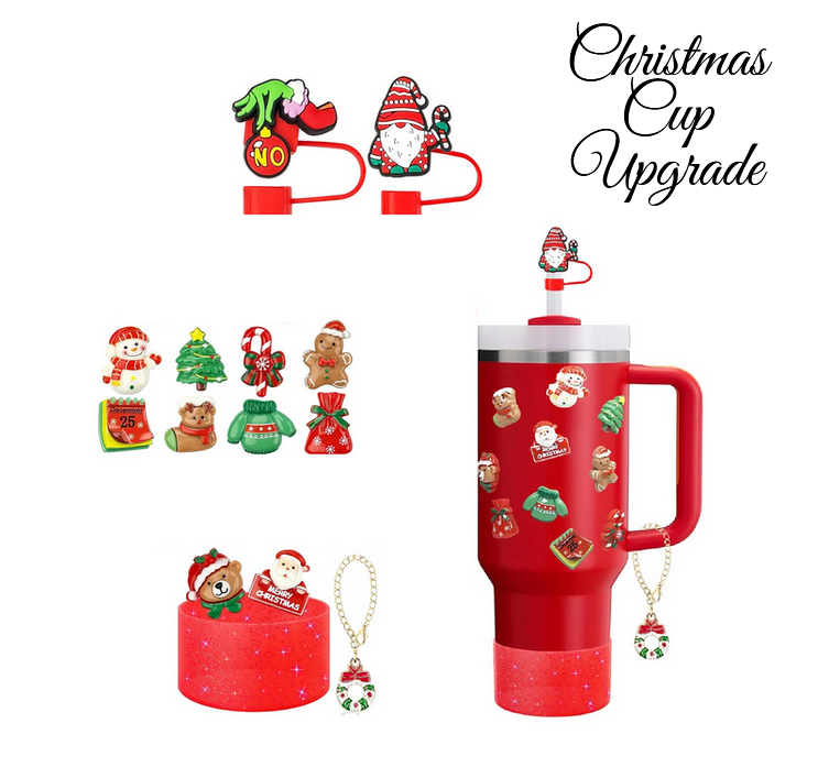 Ideales Accessoire für Stanley-Cups und Thermo Treks: Christmas Cup Upgrade