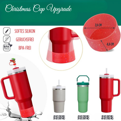 Ideales Accessoire für Stanley-Cups und Thermo Treks: Christmas Cup Upgrade