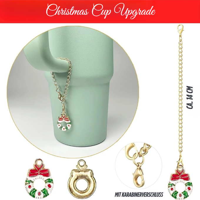 Ideales Accessoire für Stanley-Cups und Thermo Treks: Christmas Cup Upgrade