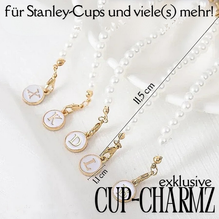Personalisierte Cup Charmz – Dein Style-Upgrade für Stanley-Cups & ThermoTreks