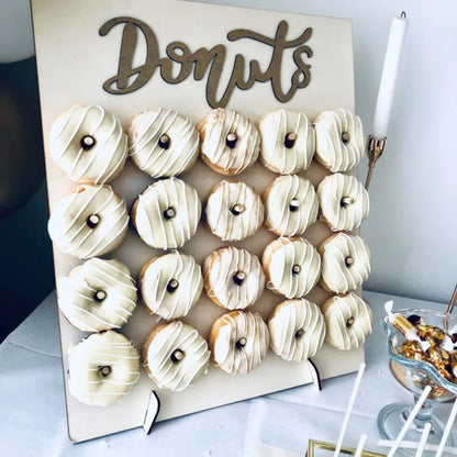 Dekorativer Donut-Halter für Party, Hochzeit und zuhause!