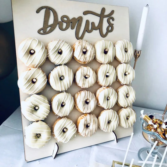 Dekorativer Donut-Halter für Party, Hochzeit und zuhause!