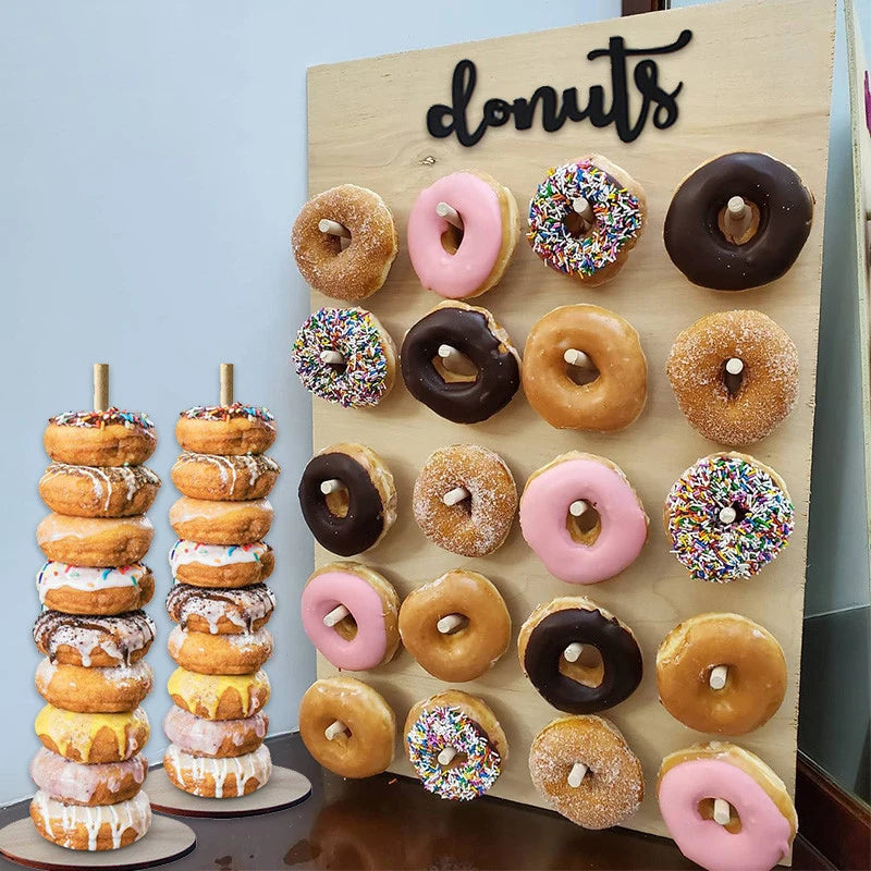 Dekorativer Donut-Halter für Party, Hochzeit und zuhause!