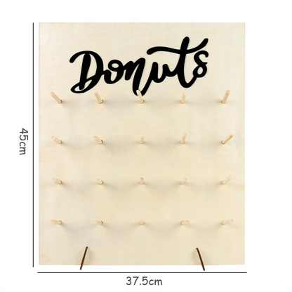 Dekorativer Donut-Halter für Party, Hochzeit und zuhause!