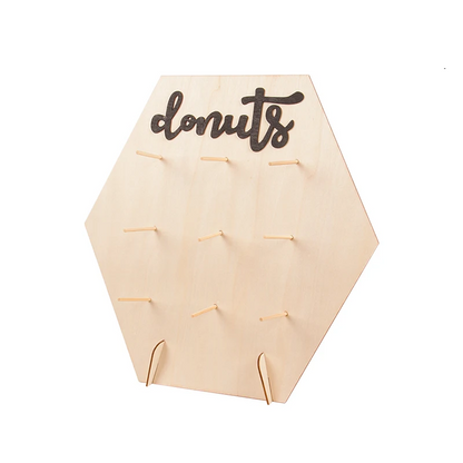 Dekorativer Donut-Halter für Party, Hochzeit und zuhause!