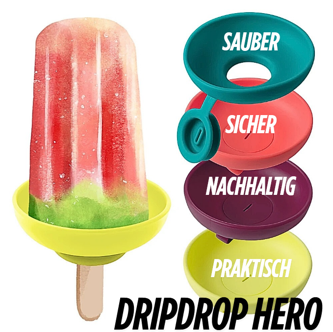 FÜR DEN SOMMER 2026: DripDrop Hero – Der clevere Eis-Halter für Kids