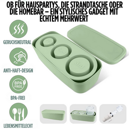 FreezeFlow Ice Mold – Die Silikon-Eisform für den XL-Genuss