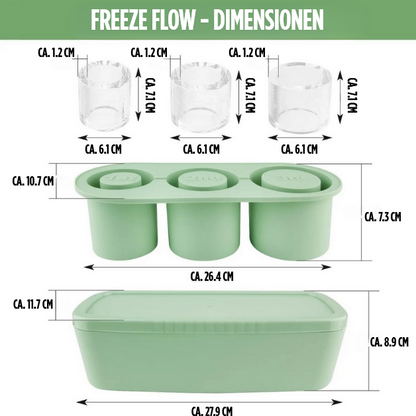 FreezeFlow Ice Mold – Die Silikon-Eisform für den XL-Genuss