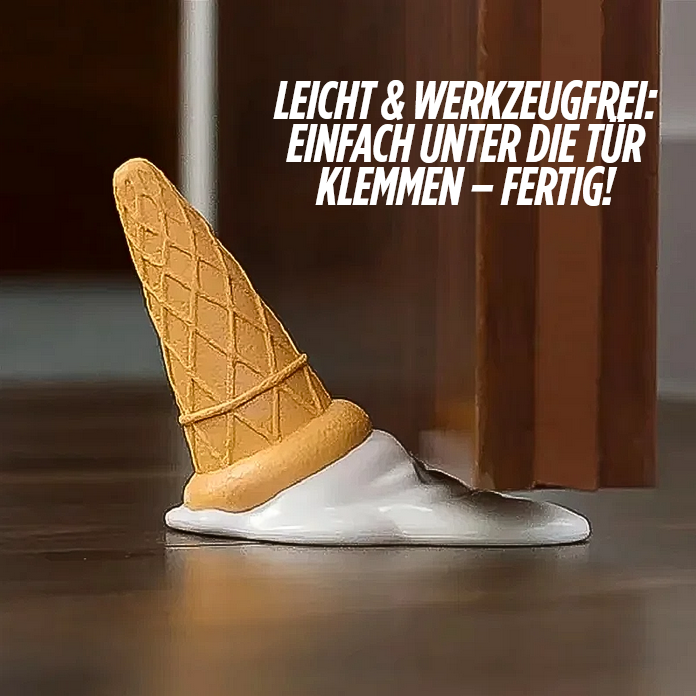 So süß kann Sicherheit sein! Das Eis, das Türen bremst - stylisch, smart und sicher