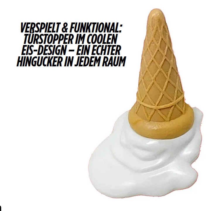 So süß kann Sicherheit sein! Das Eis, das Türen bremst - stylisch, smart und sicher