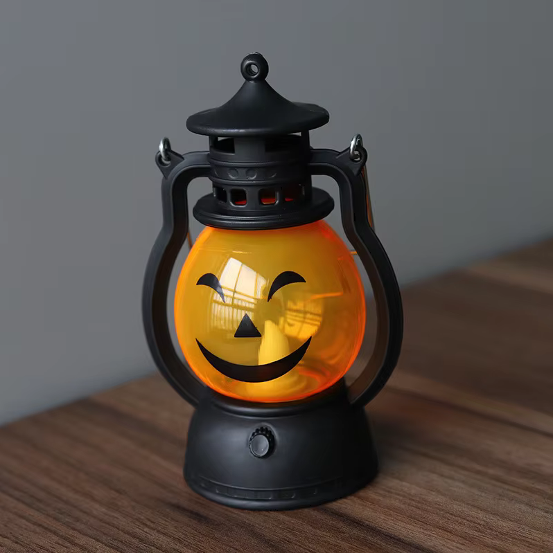 Halloween-/Party-Kürbis-LED-Laterne: Licht für jede Stimmung!