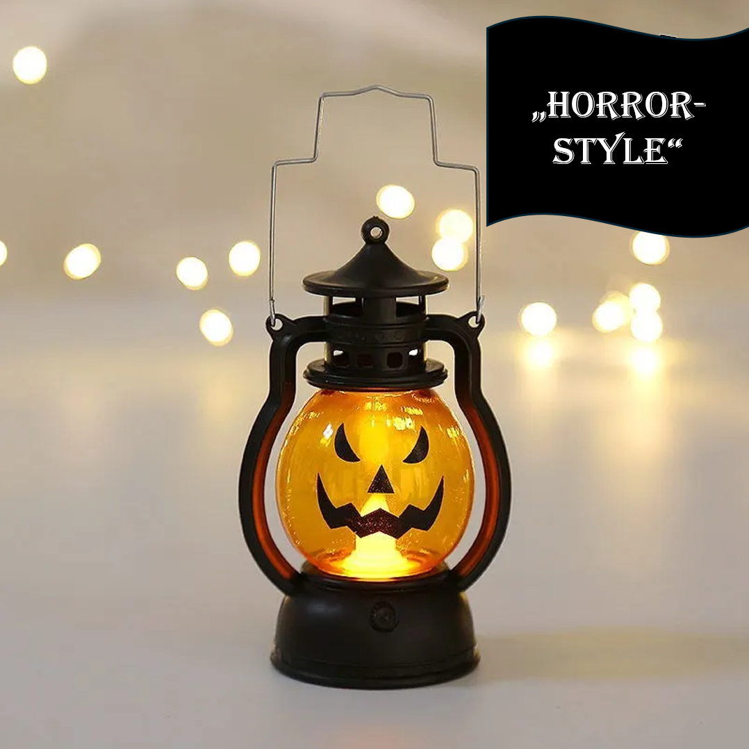 Halloween-/Party-Kürbis-LED-Laterne: Licht für jede Stimmung!