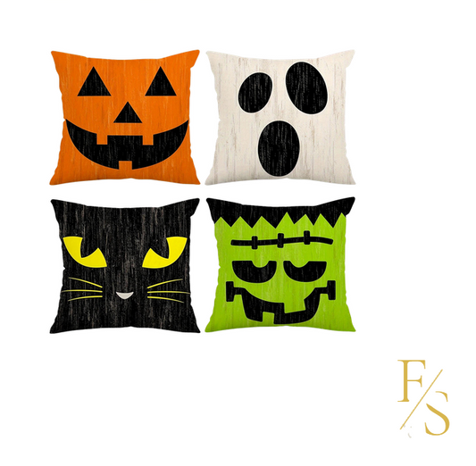 Must-have - stylische Halloween-Kissenbezüge für schaurigen Komfort!