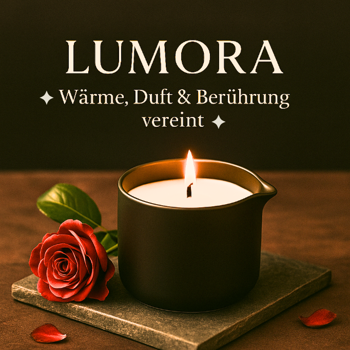 LUMORA – Massageölkerze für Sinne & Harmonie