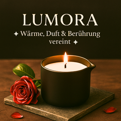 LUMORA – Massageölkerze für Sinne & Harmonie