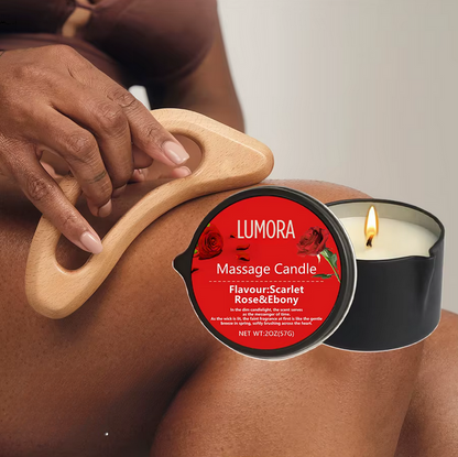 LUMORA – Massageölkerze für Sinne & Harmonie