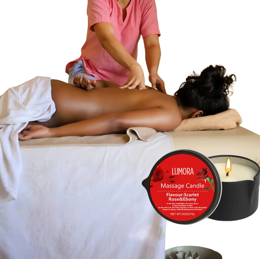 LUMORA – Massageölkerze für Sinne & Harmonie