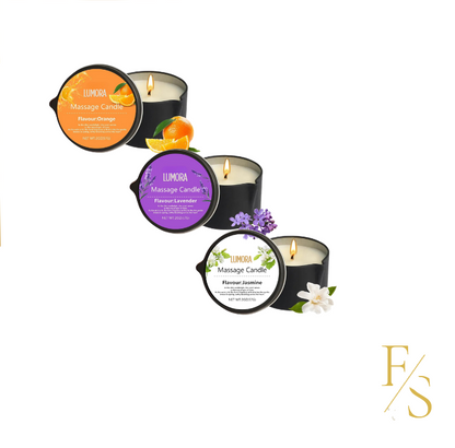 LUMORA – Massageölkerze für Sinne & Harmonie