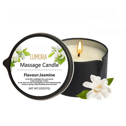 LUMORA – Massageölkerze für Sinne & Harmonie