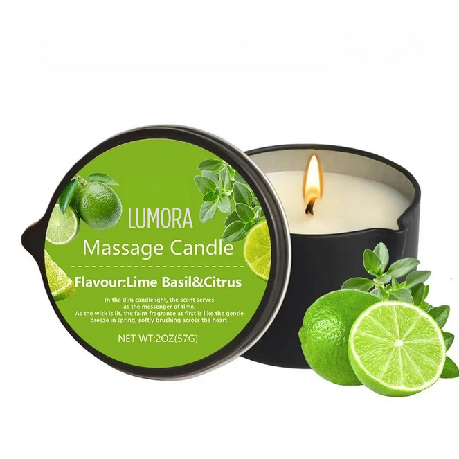 LUMORA – Massageölkerze für Sinne & Harmonie