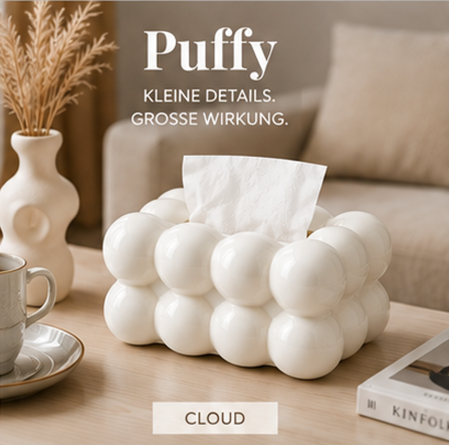 Puffy – die Design-Tücherbox