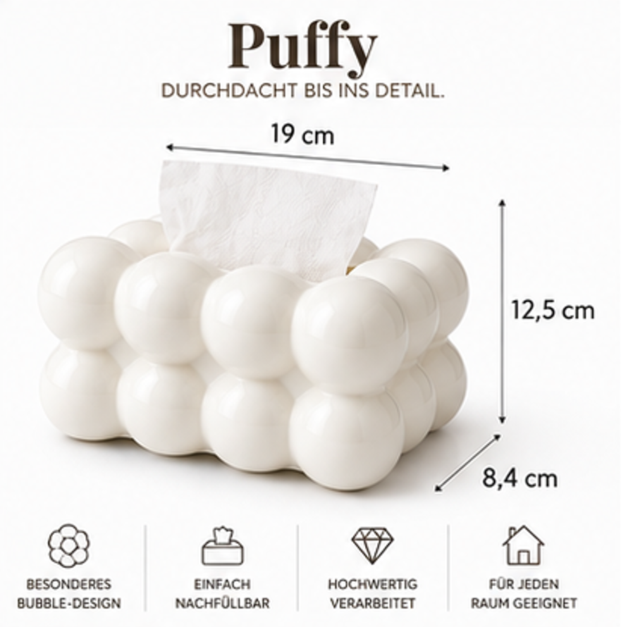 Puffy – die Design-Tücherbox