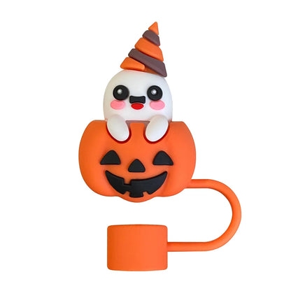 Ideales Accessoire für Stanley-Cups und Thermo Treks: Haunt ‘n’ Straw – Halloween Cup Toppers