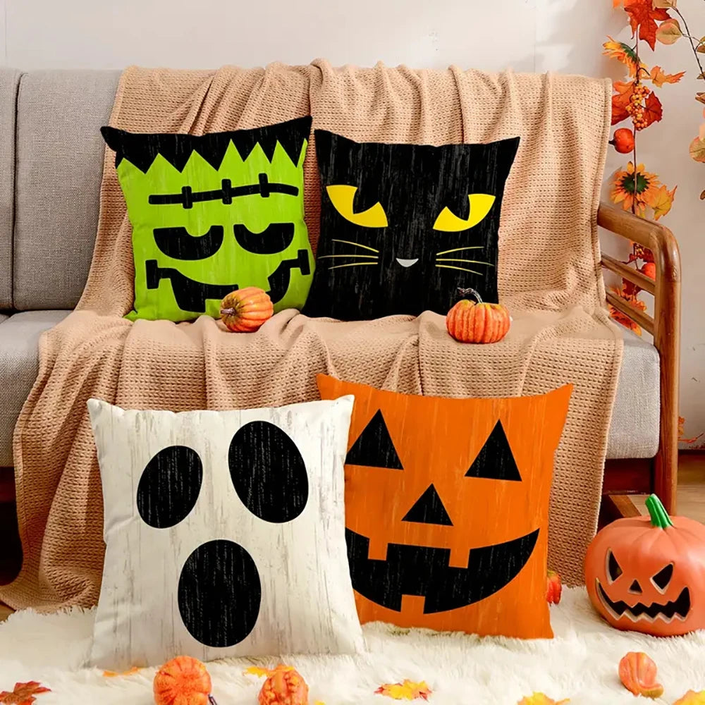 Must-have - stylische Halloween-Kissenbezüge für schaurigen Komfort!