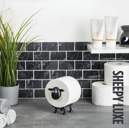 Scha(r)fes Design für feine Bäder - Toilettenpapier-Halter mit Stil & Charme!
