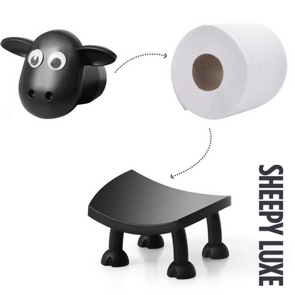 Scha(r)fes Design für feine Bäder - Toilettenpapier-Halter mit Stil & Charme!