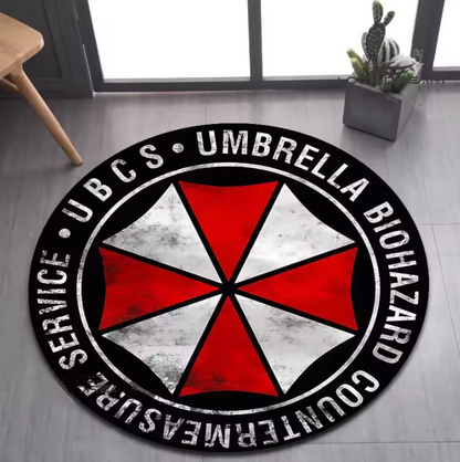 Für eingefleischte Resident Evil-Fans ein Muss – Farbintensiver Teppich „Umbrella Corporation“