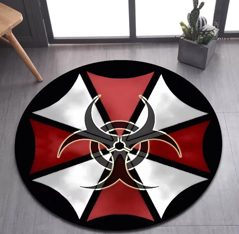 Für eingefleischte Resident Evil-Fans ein Muss – Farbintensiver Teppich „Umbrella Corporation“