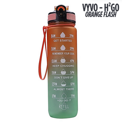 Volle Kontrolle:  VYVO - H²Go - Die motivierende Wasserflasche für Wenigtrinker (1000 ml)!
