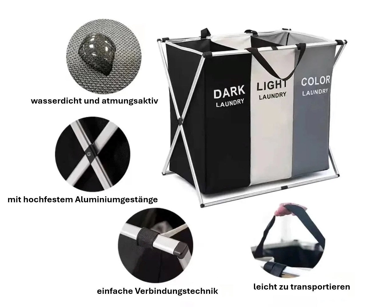 Wäschechaos ade - Stylischer Wäschemanager