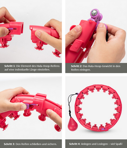 Geniales Tool: Hula-Hoop ohne lange Übung!